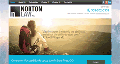 Desktop Screenshot of nortonlawpc.com